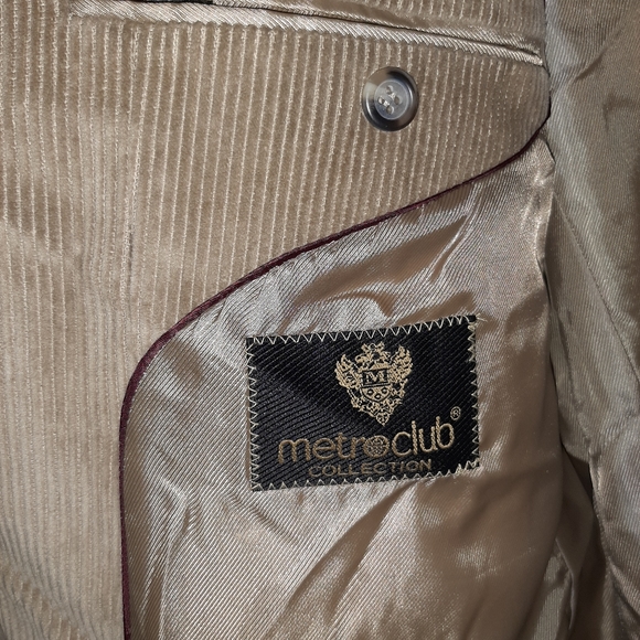 Men's Metro Club Corduroy Blazer - Picture 6 of 8